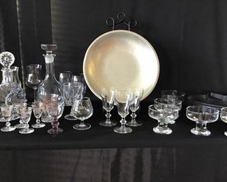 Decanters and Bar Ware