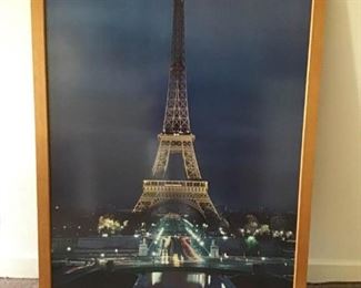 Eiffel Tower Framed Photograph