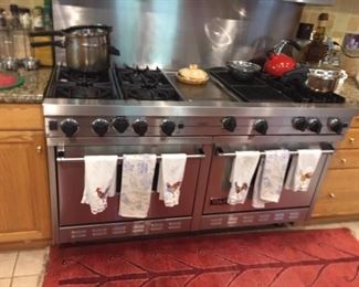 Viking Stove for sale 8 burner with griddle