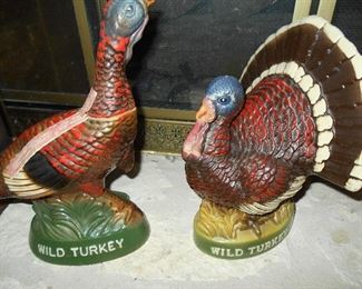 Wild Turkey decanters
