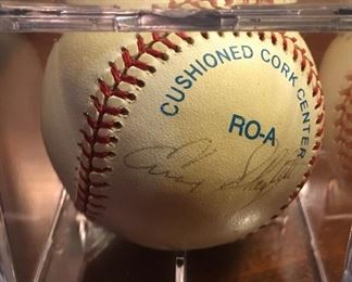 Another Enos Slaughter Signed Baseball 