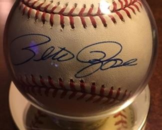 Another Pete Rose Signed Baseball 