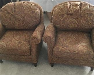 Very Nice Pair of Fairfield Chairs 