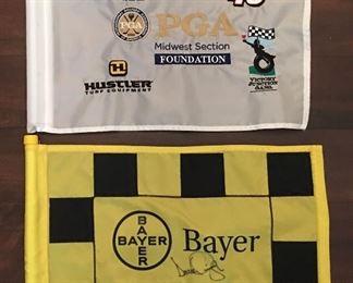 Kyle Petty & Dana Quigley Autographs From Charity Golf Events 