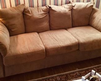Suede-like Couch