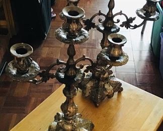 Candelabras - Silverplate