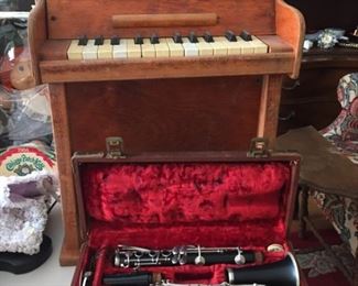 Child's Piano and Clarinet.