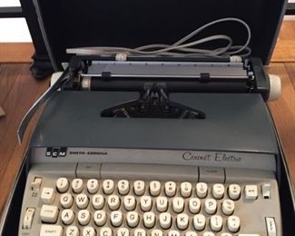 Smith Corona Electric Typewriter.