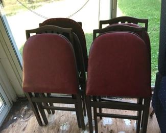 Folding Chairs.