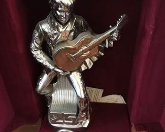 Elvis Silver Anniversary Decanter.