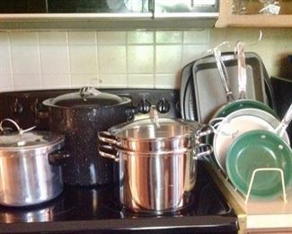 Pots, Pans, and miscellaneous