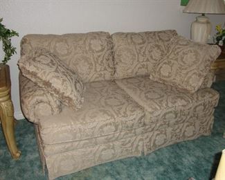 VERY NICE LOVESEAT - WE HAVE THE MATCHING SOFA.
