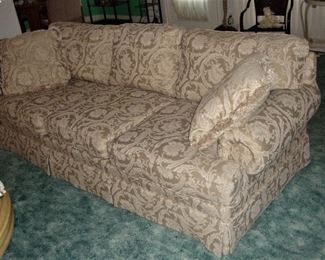 VERY NICE SOFA "COMFORTABLE" and IN GREAT CONDITION! WE HAVE THE MATCHING LOVESEAT