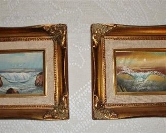 SEASCAPE FRAMED ART