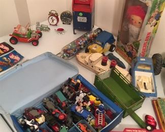Matchbox, Buddy L, Tootsie Toy, Hot Wheels, old metal cars and trucks