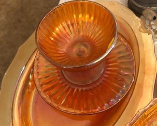 Carnival Glass and Depression Glass