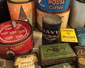 Lots of tins! 