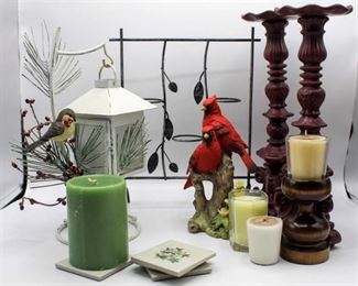 Home Décor & Candle lot