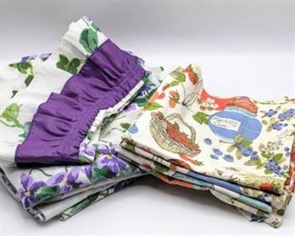 Vintage Curtains Lot