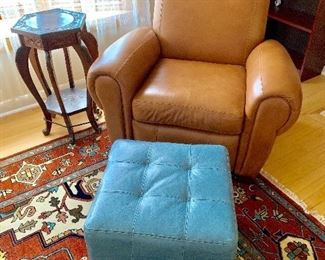 Pair of leather recliners available