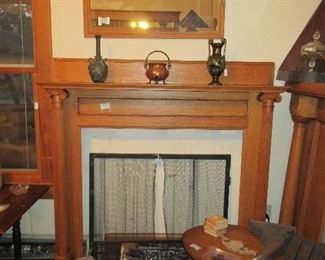 Oak Mantle