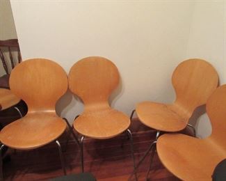 5 chairs