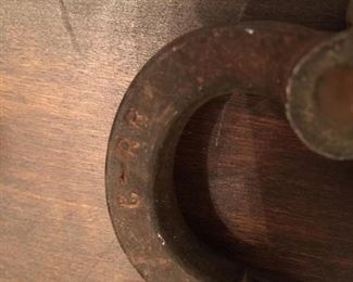 Closeup of lock