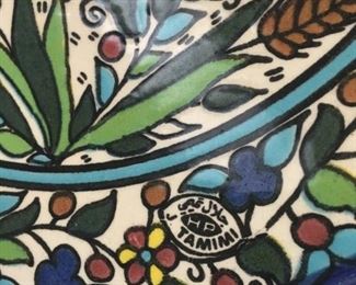 Detail of Jerusalem plate