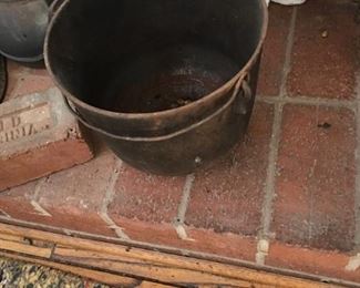 Cast iron cauldron
