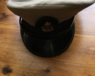 Naval officer's hat