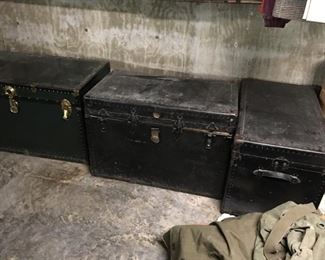 Vintage trunks