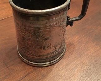 Victorian baby cup