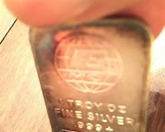 Troy ounce silver