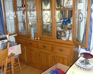 Oak China Cabinet