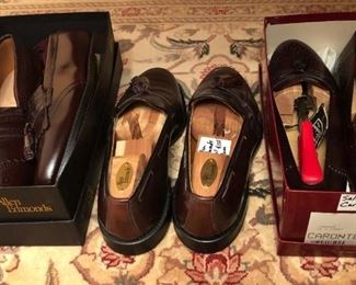Allen Edmonds and Ferragamo Men's shoes