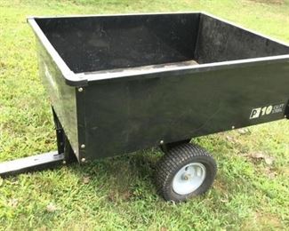 Tilt Bed Lawn Trailer