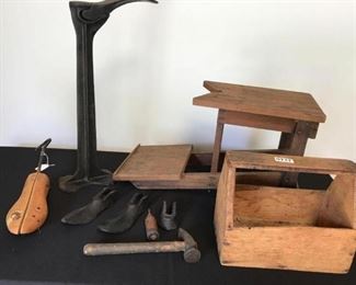 Cobbler Bench and Tools