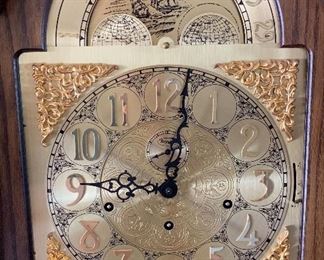 Ridgeway Grandfather Clock Ridgeway UW32610D 80x22x13in HxWxD