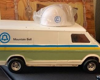 Mountain Bell Van Tin Toy