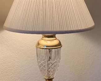 Crystal & Gold Lamp #1