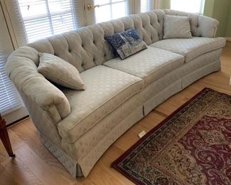 Vintage Sofa 26x96x36in HxWxD