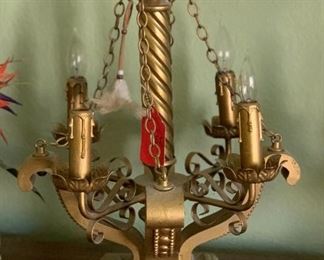 2 Candle Lamps PAIR