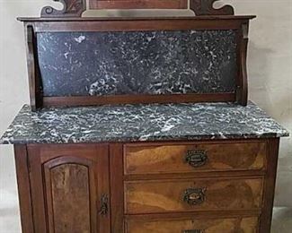 Continental Marble top Washstand