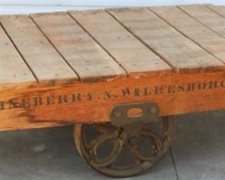 Vintage industrial Lineberry cart
