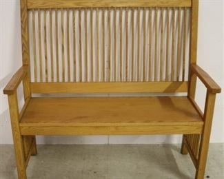 Oak bench