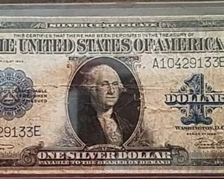 1923 Large Size Silver Certificate