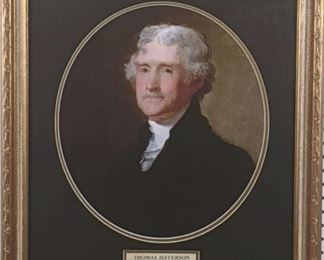 Jefferson by Gilbert Stuart