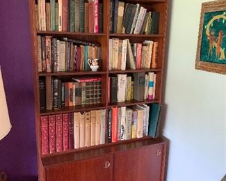 Teak bookcase