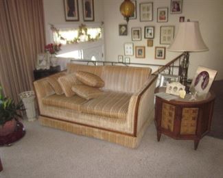 Living Room Suite and Mid-Century Living Room Tables
