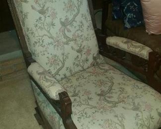 Antique rocking chair